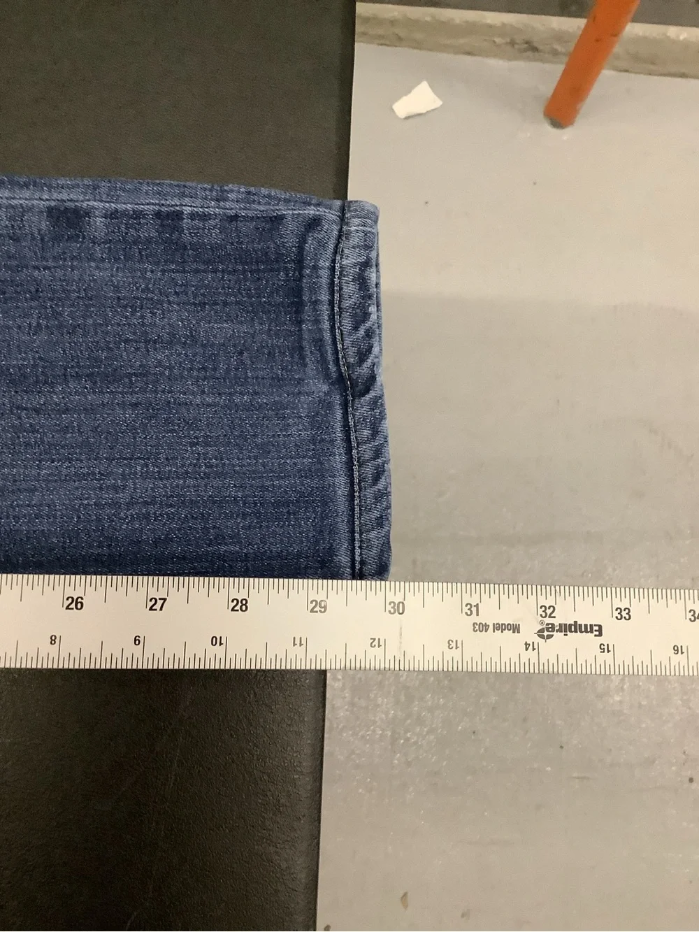Joe's Jeans Men's Slim Straight Blue Washed Denim